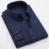 Camisas casuales para hombres camisa para hombre marca de lujo clásico hazzys bordado de perro buttones machos blusa blusa tops