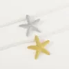 Pendant Necklaces Starfish Necklace Earrings For Women Personality Fashion Woman Gold Color Stud Earring Summer Beach Jewelry Accessories