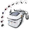 2024 El más nuevo 10 en 1 multifuncional Hydra Dermabrasion Skin Eye Management Hydro Machine Aqua Peeling Rejuvenecimiento de la piel