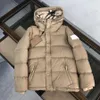 Donsparka's voor heren ontwerper 23FW Heren pufferjassen Damesmodejas Designer Winterjassen met capuchon Klassiek gestreept bladerdeegjack Bovenkleding Hoge kwaliteit S-L RMBG