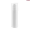 5 ml/10 ml/15 ml Vit plast TOM AIRLESS PUMP -flaskor Partihandel Vakuum Tryck Lotion Bottle Cosmetic Container SN762Goods SMDRQ