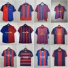 Barcelona retro koszulki piłkarskie Barca 96 97 07 08 09 10 11 Xavi Ronaldinho Ronaldo Rivaldo Guardiola Stoichkov Iniesta 100th Maillot de Foot 12 13 14 15 16 koszulka piłkarska