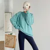 Lull Женский наряд йоги свитер Top Casual Loak Teal Temply Trey Legancize Sport Sports Рубашки тренировочная блузка женщина спортивная рукав для фитнеса спортивная одежда