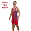 Camicie casual da uomo Tokyo USA Squadra nazionale americana Uomo Maratona senza cuciture Corsa veloce Canotta sportiva Atleta Canottiera da pista Personalizzabile 230822