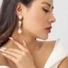 Boucles d'oreilles pendantes DIEZI élégant gland pendentif goutte mode coréen Baroque perle pour les femmes fête cadeau Brincos bijoux