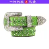 Water Diamond Women's Thin Belt, Flower Buckle, Alloy Needle Buckle, Street Hip Hop Network, Red Wind, New Trend, Fashion, Mångsidig