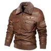 Trincheira masculina Coats 2023 Pur um casaco de couro, mais veludo outono e inverno espessado juventude main masculino 230822