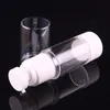 15 ml da 30 ml mini mini bottiglia airless pompa aspirapolvere contenitore cosmetico di cosmetico da viaggio da 50 ml bottiglie di trucco liquido confezionamento 100pcs/lot qkejh