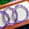 Bangle Natural Ametrine Bracelet Jewelry Healing Energy Fengshui LoversGift Holiday Gifts For Women 1pcs 4x8mm