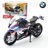 Diecast Model 1 12 S1000RR Alloy Motelcycle Toys Collection Hobbies GSX R1000R Honda Off Road Autocycle Car Gifts 230821