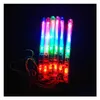 Dekoracja imprezy kolorowa bar Shaking LED Plow Sticks Flash Wands Wave Rods Acryl Kids Light Up Toys LX4384 DROP DOBRY DOMOWA DH3JW