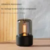 Essentiële oliën Verspreidt kaarslichtluchtluchtbevochtiger aroma diffuser draagbare koele mist maker 120 ml elektrische USB-mist 8-12 uur met LED-nachtlicht 230821