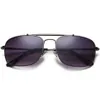 New Double Bridge Men's Sunglass 56mm Designer Women UV400 Sun Glasses Classic Square Metal Frame Eyewear s1 with Case Box217R