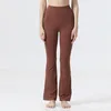 LL-Labaku Womens Yoga Outfit Bell-Bottoms تشغيل بنطلون سراويل ضئيلة