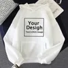 Men's Hoodies Sweatshirts Your OWN Design Print MenWomen Hoodies DIY Brand Picture Custom Men's Hoodie DIY Women Sweatshirt Unisex Men Women Clothes 230822