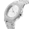 Polshorloges heren horloges top ijs uit diamant horloge mechanisch kwarts goud voor dames reloj hombre