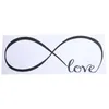 Wall Stickers Removable DIY Large Infinity Symbol Love Quote Home Decor Room Sticker Art IC602734