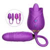 Massager 10 Speed ​​Rose Sucking Vibrator CLIT SUCKER NIPPLE CLITRAIS STIMULATION G SPOT VIVATING Kvinnlig onani för kvinnor