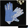 Autres fournitures de jardin 100% coton antidérapant sécurité personnelle au travail Jersey doux femmes jardinage gants de travail 4 couleurs Wa0592 Drop D Dhkyt