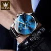 Montres-bracelets OLEVS montres pour hommes marque originale Quartz luxe affaires montre pour hommes étanche lumineux Date mode chronographe montre-bracelet 230822