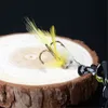 Baits lokt 1 stcs roterende spinner pailletten vis lokt 10g7cm wobbler aas met veren tackle voor basforel baars 230821