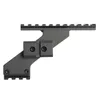 PRISM PIONT Universal Tactical Outdoor Hunting Weaver /Picatinny Top and Bottom Rails Aluminum Alloy Scope Mount