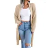 Women's Jackets Casual Lapel Long Cardigan Sweater Jacket Simple And Exquisite Oversized Leopard Trench For Women