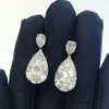 Dangle Earrings Caoshi Luxury Shiny Zirconia drop for gorgeous wedding partyアクセサリーエレガントな女性繊細な女性の宝石