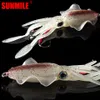 Yemler Sunmile Fishing Yumuşak Kalamar Yem 20G60G80G100G120G150G Luminuv