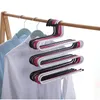 Hangers 5 Layers S-shaped Pants Organizer Hanger Saves Space Trousers Rack Magic Clothing Closet Storage Creative Coat