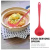 Spoons Silicone Soup Spoon Large Cooking Ladle Non Serving For Home