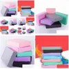 Carta regalo grigio 10pcs ornamenti/sciarpa/cravatta confezione rosa cartone black cartone nera 15x15x5cm jllbs yummyshop drop droplese hom otjzn