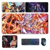 Mouse cuscinetti anime polso anime un pezzo xxl mousepad shanks sanji legge acqua grande pad mouse manga computer imbottitura accessori scrivania tappetino R230823