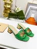 Designer dames kleding schoenen feest sandalen dikke hak lederen sandaal bruiloft zomer hoge hakken mode dans schoen metalen riem gespog dikke hak slippers 5 cm maat 35-44