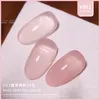 Nagellak 24colors jelly gel semi transparante naakt kleur nagelgellak helder roze franse gel vernis afwees van UV LED-gel voor nagel 230822