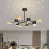 Lampes suspendues Lustre de salon moderne minimaliste et magnifique Nordic Net Red Star Air Top Starry Sky Ins Style de luxe abordable