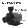 정원 장식 수상 분수 펌프 태양 광전 19W 800L/h Outdoor Pumps 패널이있는 DIY