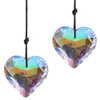 Décorations de jardin 45mm coeur cristal prismes AB couleur Suncatcher amour pendentif verre suspendu maison mariage décor bricolage ornement accessoires cadeau 230822