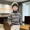 Pullover 3 5 8 10 12Y Boys Baby Thickened Sweater Autumn and Winter Clothing Children's Coat 230823