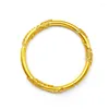Armreifen hart Gold fällt für eine lange Zeit Ringblätter Handfarbe Lotus -Baldachin -Weinrebe und Akazie aus der alten Zeit