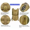 Bolsas ao ar livre Hidratação Militar Backpack Assalto Tático Caminhadas Cuntando Caminhando Riding Saco do Exército Ciclismo Água 230822