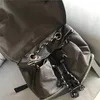 Sac à dos unisexe étanche avec cordon de serrage, sac de luxe de styliste, Niche Alphabet Simple pour étudiant, cartable que les femmes peuvent transporter