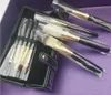 Make -up -Tools 9PCs Set Brown Professional Cosmetic Make -up Pinsel MMB20 230822