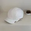 Beralar 2023 Vintage Kısa Kaçak Mektubu İşlemeli Beyzbol Şapkası Chapeau Homme Kore Pamuk 5 Panel Snapback Caps Erkek Kadınlar