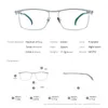 Lunettes de soleil de mode Cadres FONEX Lunettes Cadre Hommes Carré Aimant Clip Optique Lunettes de Prescription avec Lentille de Vision Nocturne Polarisée F85759 230822