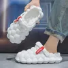 Slippers Summer Lovers Fashion Fashion Thicksoled Hole Обувь Leisure Outdoor Beach Nonslip Baotou Мужские сандалии 230822