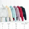 Роскошь Lu Yoga Женская модель -дизайнер Falll Falll Modyer Hoodie Jout Jupt Jupt Jutd