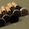 Makeup Tools Professional Handmade Brushes 1PC Soft Kolinsky Squirrel Goat Hair Flat Top Face Powder Brush Cypress Make Up 230822