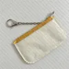 Y62650 Ikonisk Fashion Canvas Coin Purse Car Key Pouch Kreditkort Holder Case Bag Charm Pochette Cle Mini Organizer Wallet Accesso2580