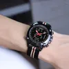 ساعات المعصم Addies Men Watch Electronic Watch Sports for Multi Function Multi Function في الهواء الطلق في الهواء الطلق ساعة معصم شاشة كبيرة